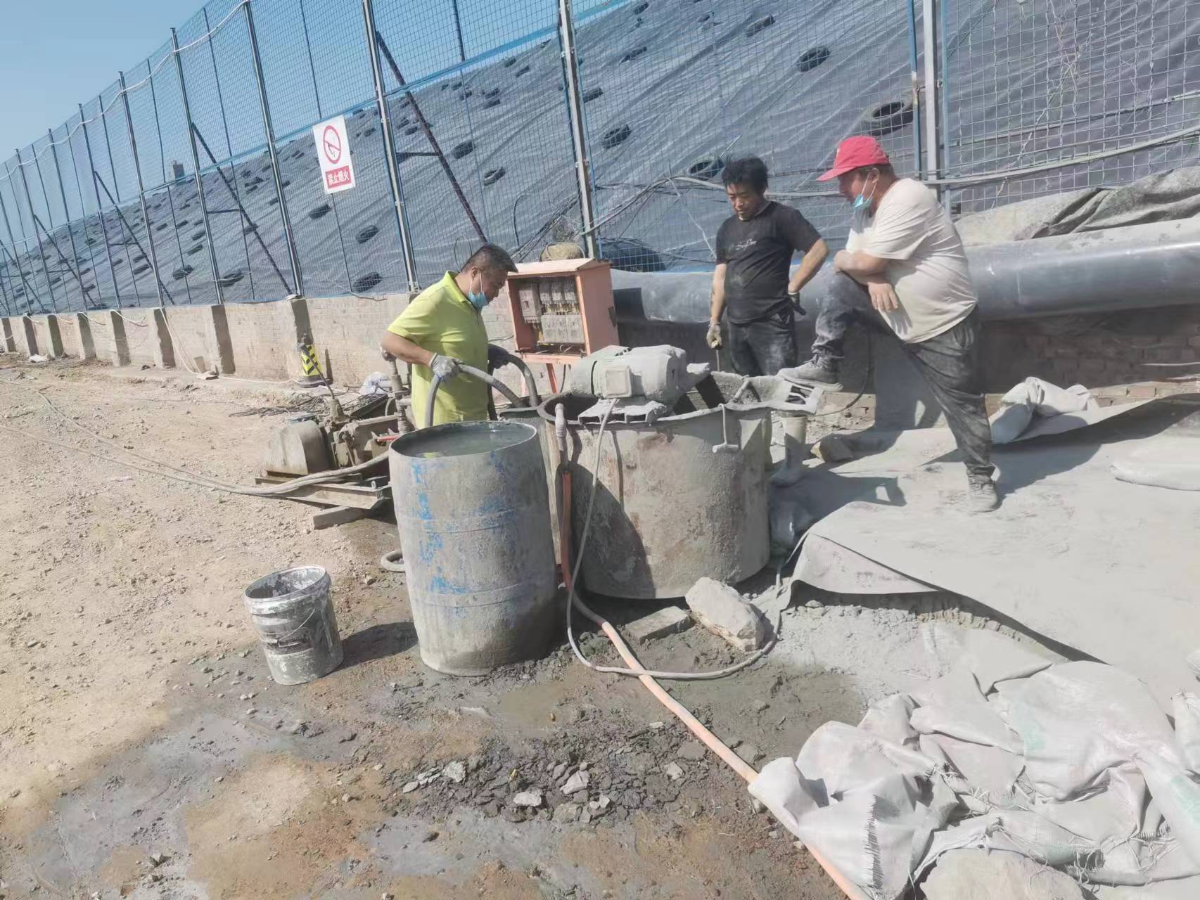 潢川袖阀管注浆